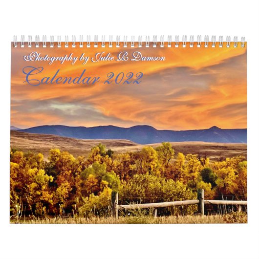 Julie R Damson Photography 2022 Calendar Kalender (Hoes)