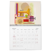 Julie Richman Digital Drawing Calendar Kalender (Mar 2026)