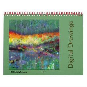 Julie Richman Digital Drawings Calendar Kalender
