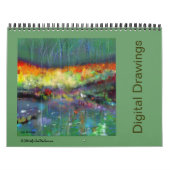Julie Richman Digital Drawings Calendar Kalender (Hoes)