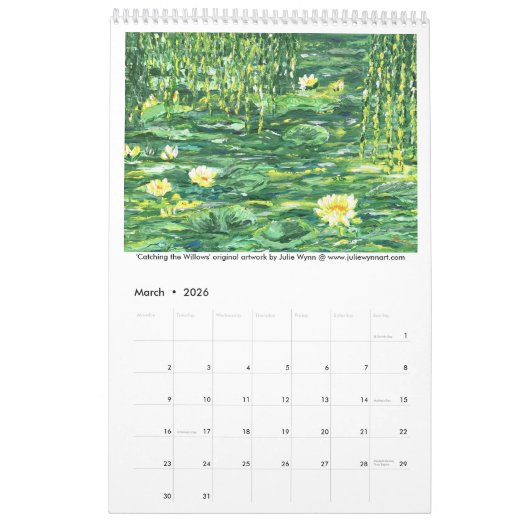 Julie Wynn Art Calendar Kalender (Mar 2026)