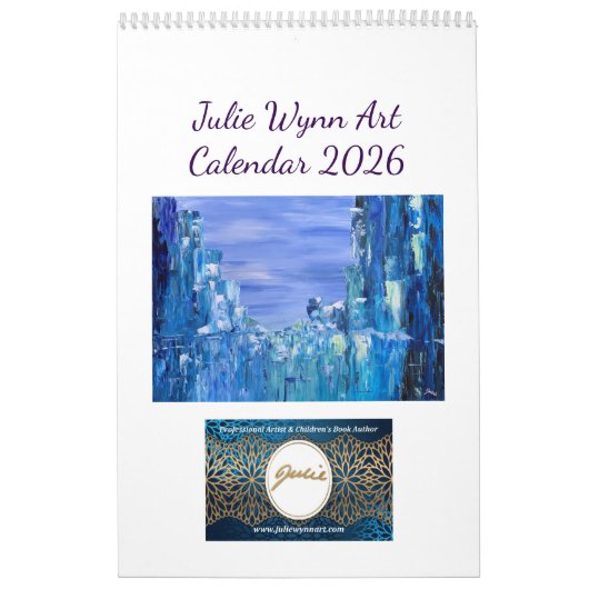 Julie Wynn New Art Calendar 2026 Kalender (Hoes)