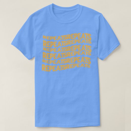 Julien Baker Herhaal lyric T-shirt (Design voorkant)