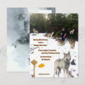 Julien, Francois en het Full Moon Pack Briefkaart (Voorkant / Achterkant)