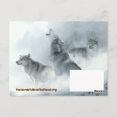 Julien, Francois en het Full Moon Pack Briefkaart (Achterkant)