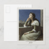 Juliet bij het balkon CC0173 Philip H Calderon Briefkaart (Voorkant / Achterkant)