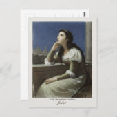 Juliet bij het balkon CC0173 Philip H Calderon Briefkaart (Voorkant / Achterkant)