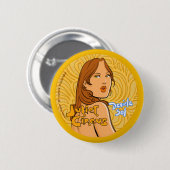 Juliet Circus - Daniela Sol Ronde Button 5,7 Cm (Voorkant /achterkant)