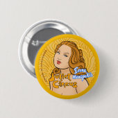 Juliet Circus - Irena Mawapakis Ronde Button 5,7 Cm (Voorkant /achterkant)