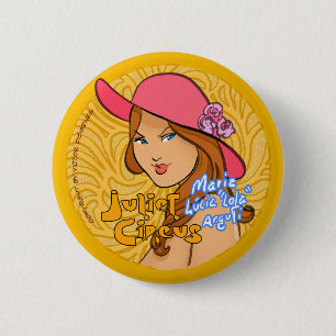 Juliet Circus - Maria Lucia Lola Arguti Ronde Button 5,7 Cm