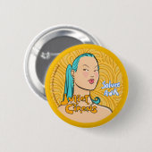 Juliet Circus - Solution Awk Ronde Button 5,7 Cm (Voorkant /achterkant)