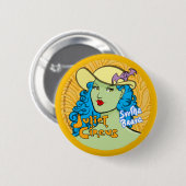 Juliet Circus - Svetha Brava Ronde Button 5,7 Cm (Voorkant /achterkant)
