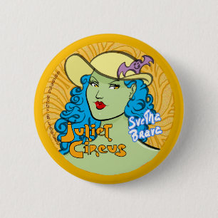 Juliet Circus - Svetha Brava Ronde Button 5,7 Cm