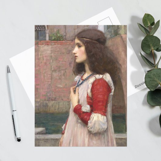 Juliet door John William Waterhouse, Kunst Briefkaart