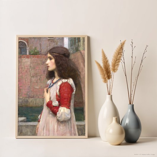 Juliet door John William Waterhouse, Kunst Poster