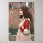 Juliet door John William Waterhouse, Kunst Poster (Voorkant)