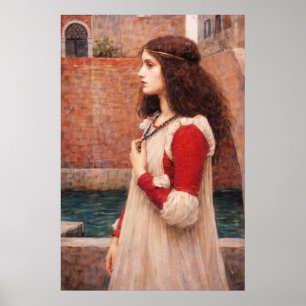 Juliet door John William Waterhouse Poster