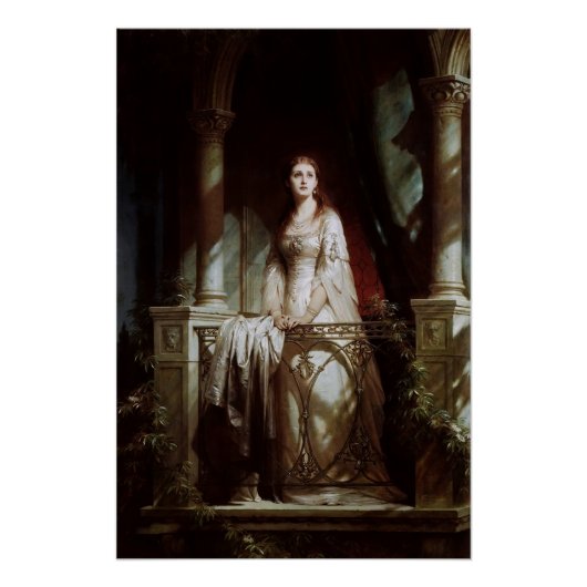 Juliet door Thomas-Francis Dicksee Perfect Poster (Voorkant)