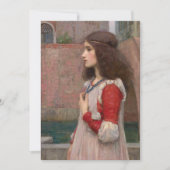 Juliet | John William Waterhouse Kaart (Voorkant)