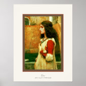 Juliet ~ John William Waterhouse Poster (Voorkant)