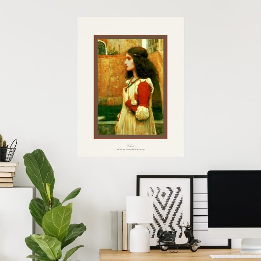 Juliet ~ John William Waterhouse Poster (Thuiskantoor)