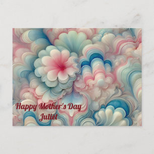 JULIET ~ Moederdag ~ Lieve pastel ~ Briefkaart