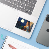 Juliet Sticker (Laptop met iPhone)