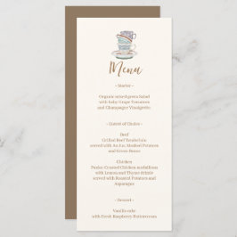 JULIET Tea Set Party Menu