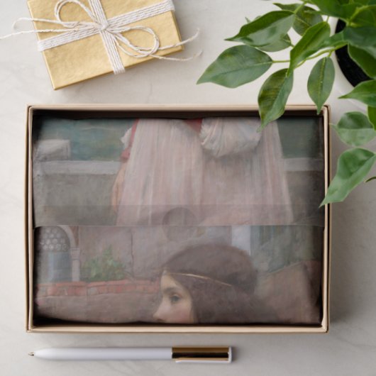 Juliet van John William Waterhouse Tissuepapier (Geschenk)