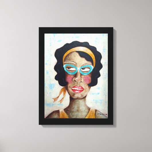 Juliet Wrapped Canvas Print (Voorkant)