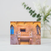 Juliet's Balcony Verona Art Briefkaart (Staand voorkant)