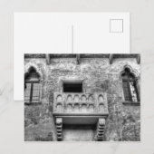 Juliet's Balcony Verona Briefkaart (Voorkant / Achterkant)