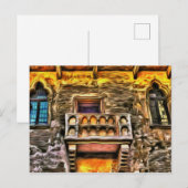 Juliet's Balcony Verona Van Gogh Briefkaart (Voorkant / Achterkant)