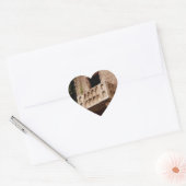 Juliet's Balcony; Waar is Romeo? Hart Sticker (Envelop)