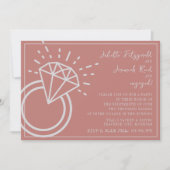 Juliette | Curated Color | Verlovingsfeest Kaart (Voorkant)