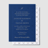 Juliette Elegant Wedding Vellum Uitnodigingen (Offset (Uitnodiging))