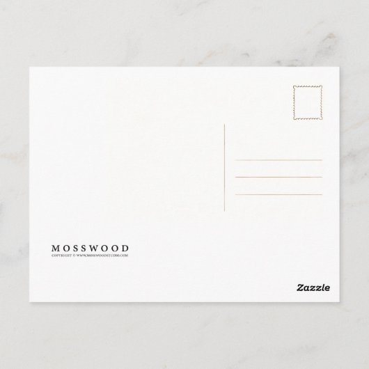 Juliette Gordon Low Briefkaart (Achterkant)