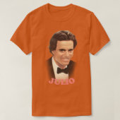 Julio Iglesias Retro stijl Fan ontwerp T-shirt (Design voorkant)