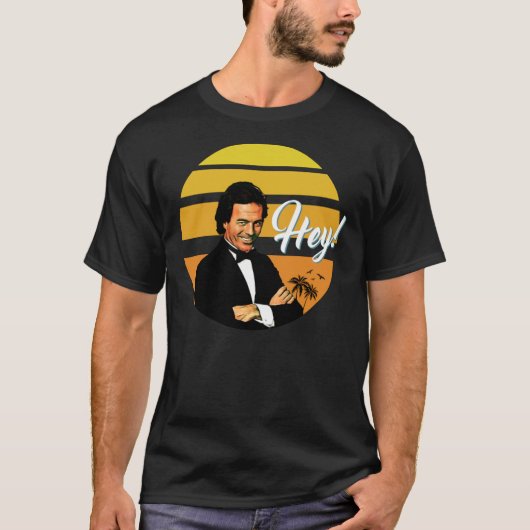 Julio Iglesias   T-shirt (Voorkant)
