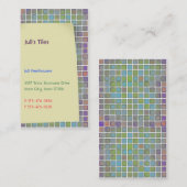 Juli's Tegel Visitekaartjes (Voorkant / Achterkant)