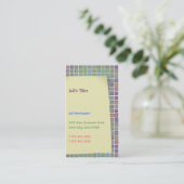 Juli's Tegel Visitekaartjes (Staand voorkant)