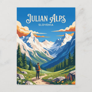 Julische Alpen Slovenië Briefkaart