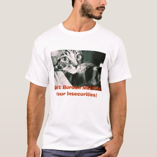 Julius, buig me niet! t-shirt (Voorkant)