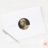 Julius Caesar afbeelding afbeelding Ronde Sticker (Envelop)