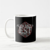 Julius Caesar "Alea Iacta Est" "The Die is Cast" Koffiemok (Links)
