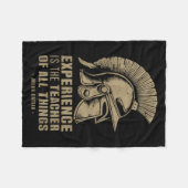 Julius Caesar citeert Romeinse helm ervaring is de Fleece Deken (Voorkant (Horizontaal))