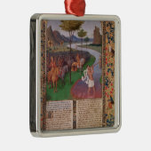 Julius Caesar Crossing the Rubicon, c.1470 Metalen Ornament (Rechts)