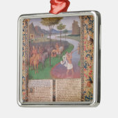 Julius Caesar Crossing the Rubicon, c.1470 Metalen Ornament (Links)