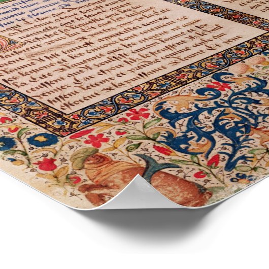 Julius Caesar Crossing the Rubicon, c.1470 Poster (Hoek)