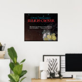 Julius Caesar "De schuld, beste Brutus.." Poster (Thuiskantoor)